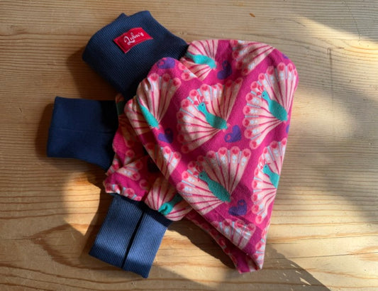 Lubu's - Lubu's pants, pavo allover, 0-2 Jahre